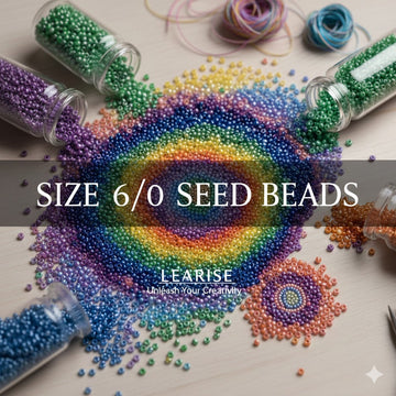 Bold & Versatile: Premium Size 6/0 Seed Beads
