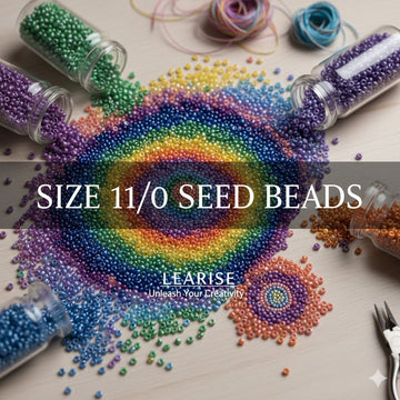 Precision & Detail: Premium Size 11/0 Seed Beads