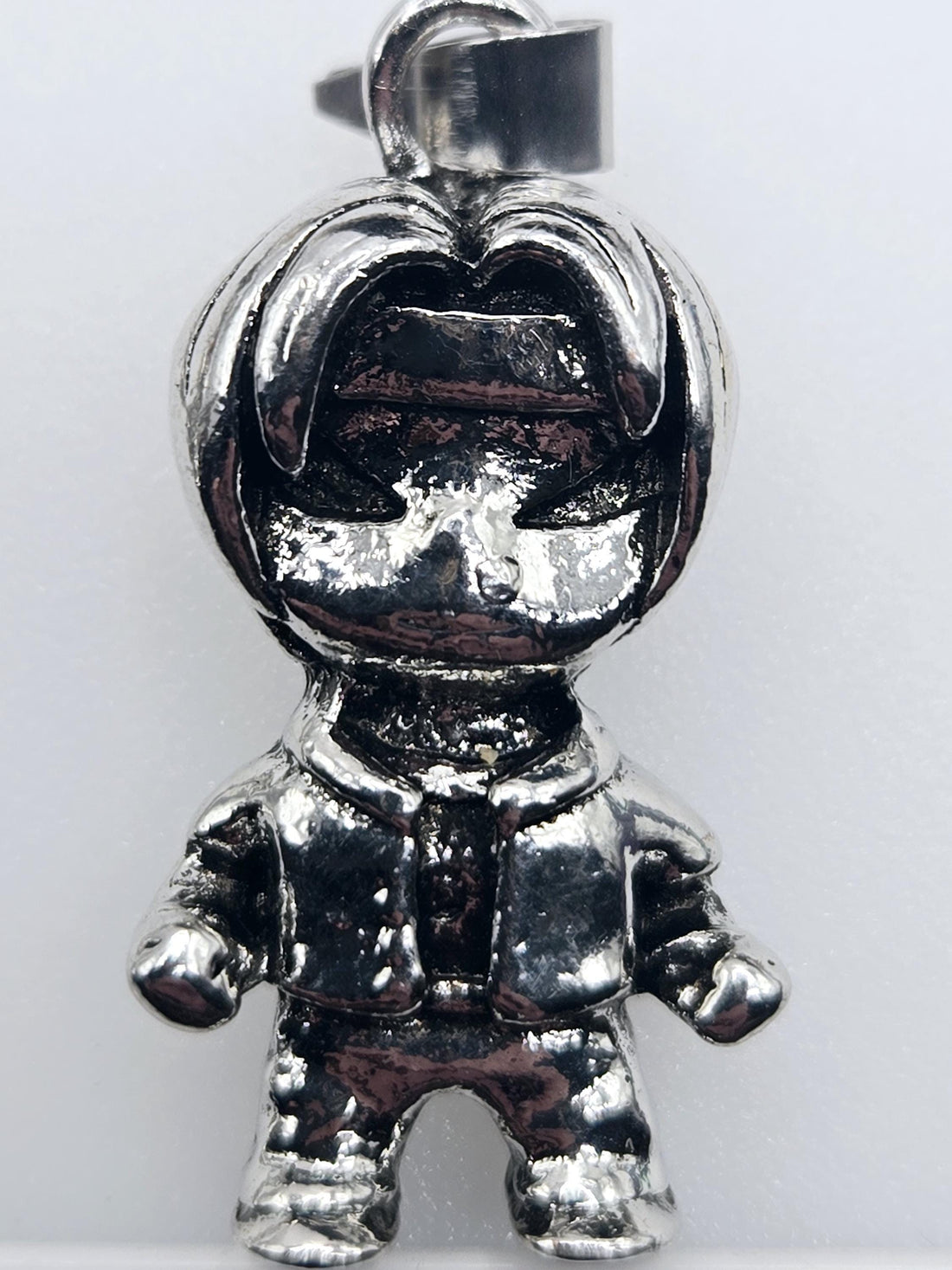 Anime Fantasy Pendant, Silver Plated Zinc Alloy (Lightweight, DIY Friendly) | Beads for Jewelry Making | DIY Bracelet Earring Supply