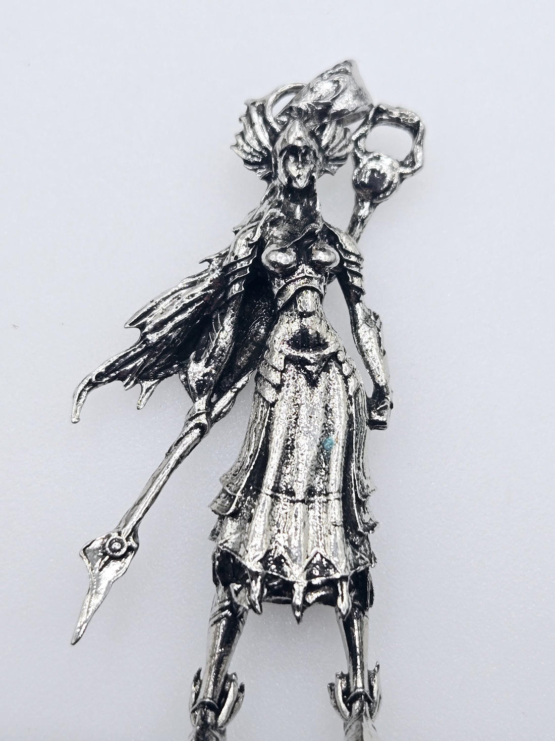 Anime Charm Pendant: Silver Plated Cosmic Fantasy - Unique Design 65x35mm | Beads for Jewelry Making | DIY Bracelet Earring Supply