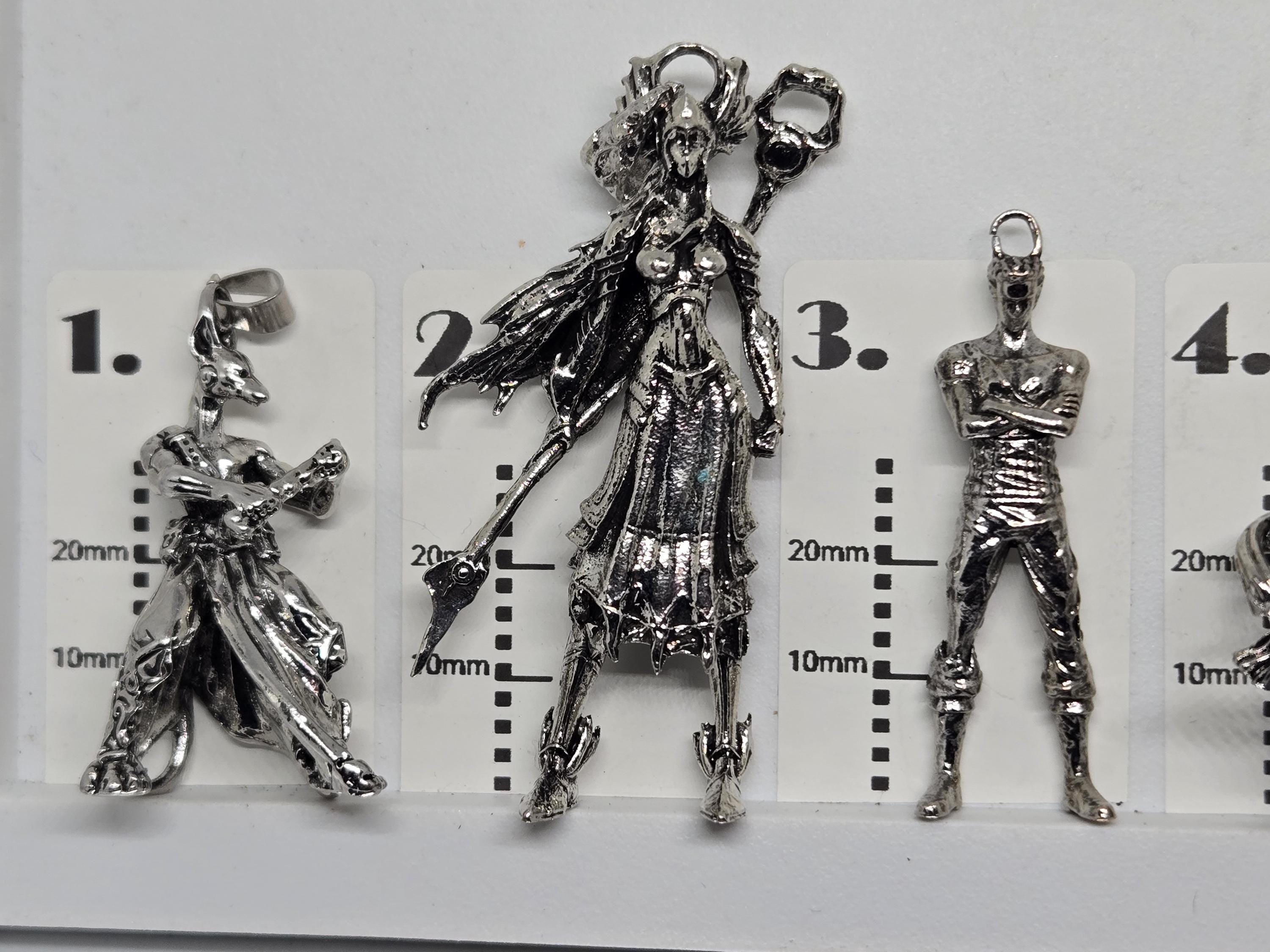Anime Charm Pendant: Silver Plated Cosmic Fantasy - Unique Design 65x35mm | Beads for Jewelry Making | DIY Bracelet Earring Supply