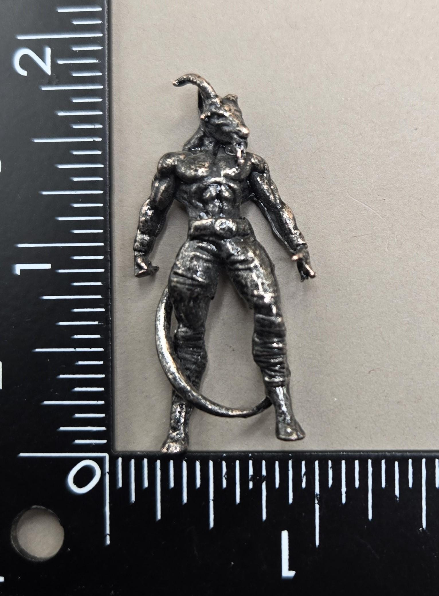 Silver Plated Fantasy Pendant: Anime Inspired Intergalactic Charm | Beads for Jewelry Making | DIY Bracelet Earring Supply