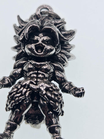Fantasy Anime Pendant: Silver Alloy Charm for DIY Jewelry | Beads for Jewelry Making | DIY Bracelet Earring Supply