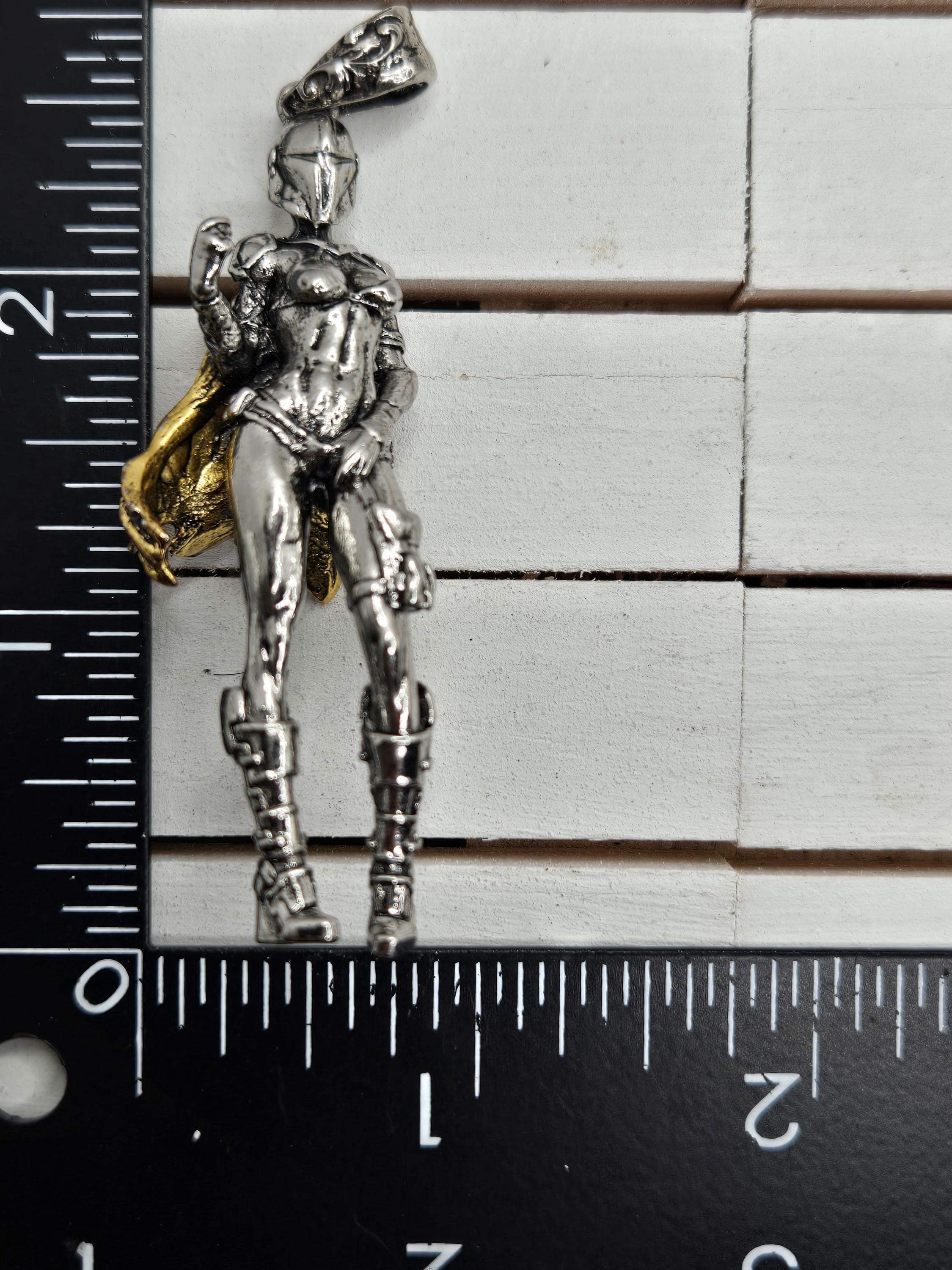 Dark Skull Pendant Charm - Sci-Fi Goth Jewelry Supply | Beads for Jewelry Making | DIY Bracelet Earring Supply