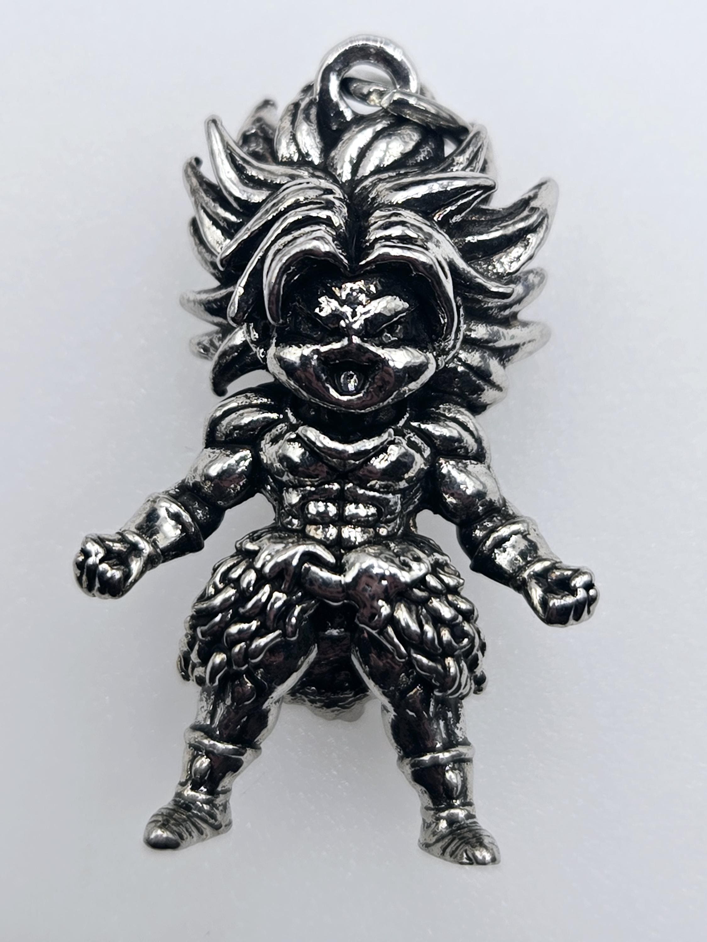 Fantasy Anime Pendant: Silver Alloy Charm for DIY Jewelry | Beads for Jewelry Making | DIY Bracelet Earring Supply
