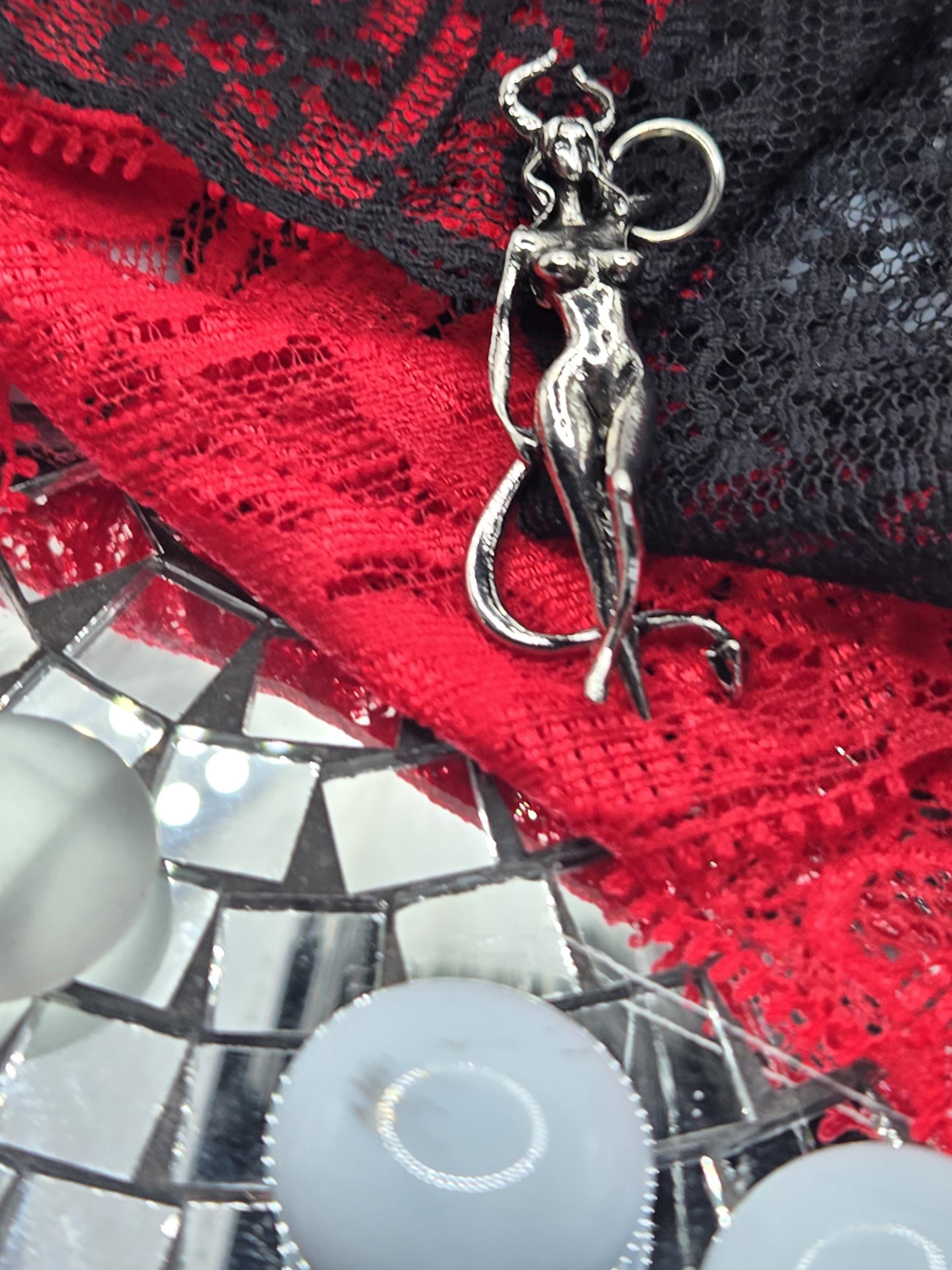 Gothic Angel Wing Pendant - Silver Plated Metal Charm | Beads for Jewelry Making | DIY Bracelet Earring Supply