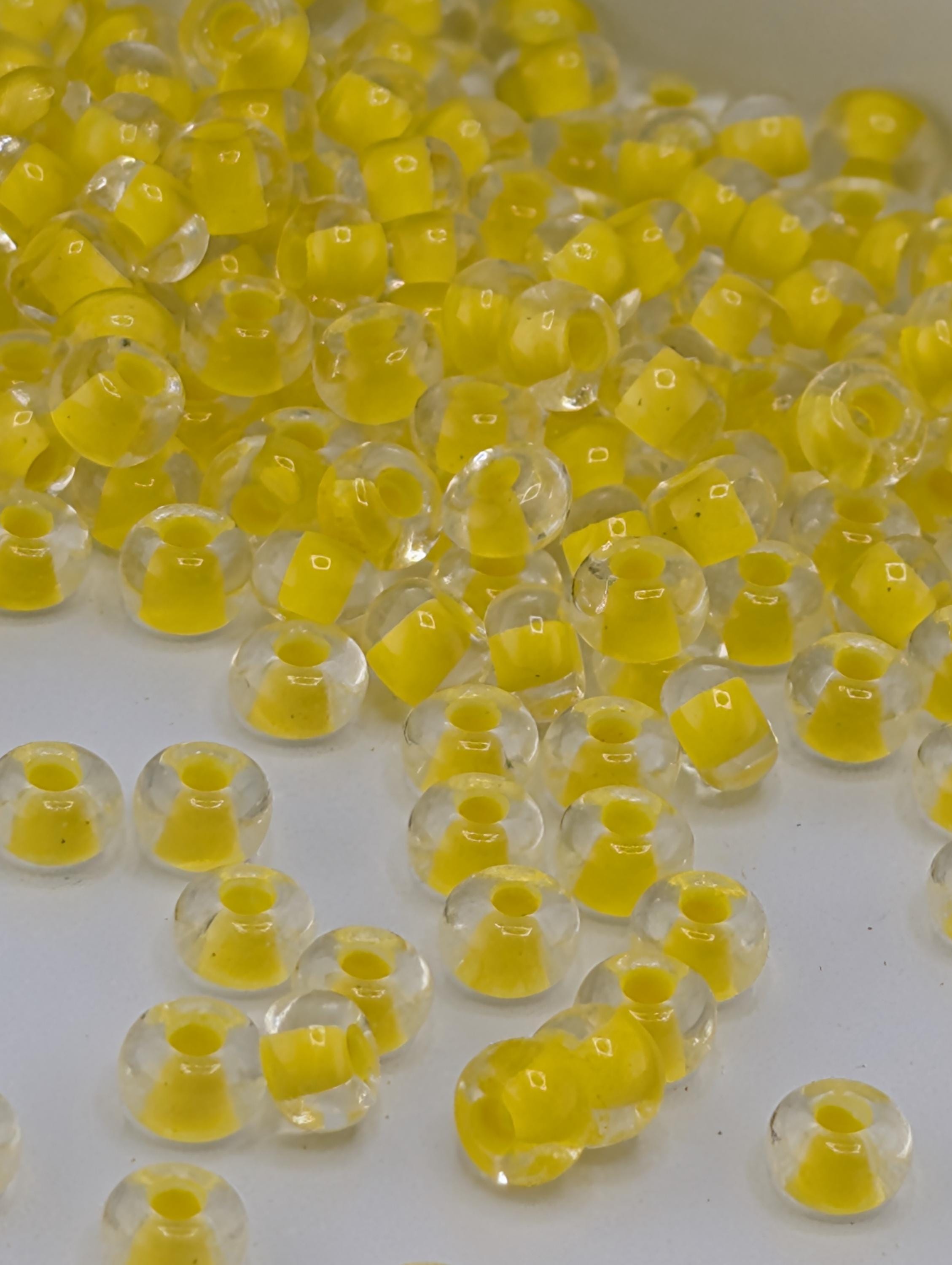 Preciosa-Ornela Glass Seed Beads: Terra-Intensive Lined - Size 6/0, 8 - 20g Tubes