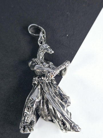 Anime Charm Pendant: Silver Plated Fantasy Design (No Chain Included) | Beads for Jewelry Making | DIY Bracelet Earring Supply
