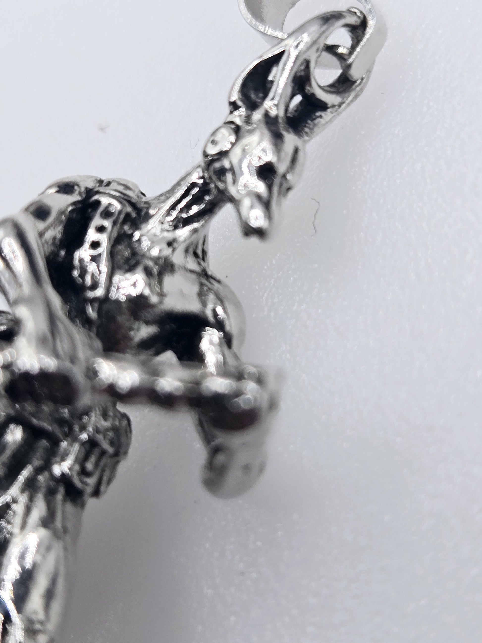 Anime Charm Pendant: Silver Plated Fantasy Design (No Chain Included) | Beads for Jewelry Making | DIY Bracelet Earring Supply