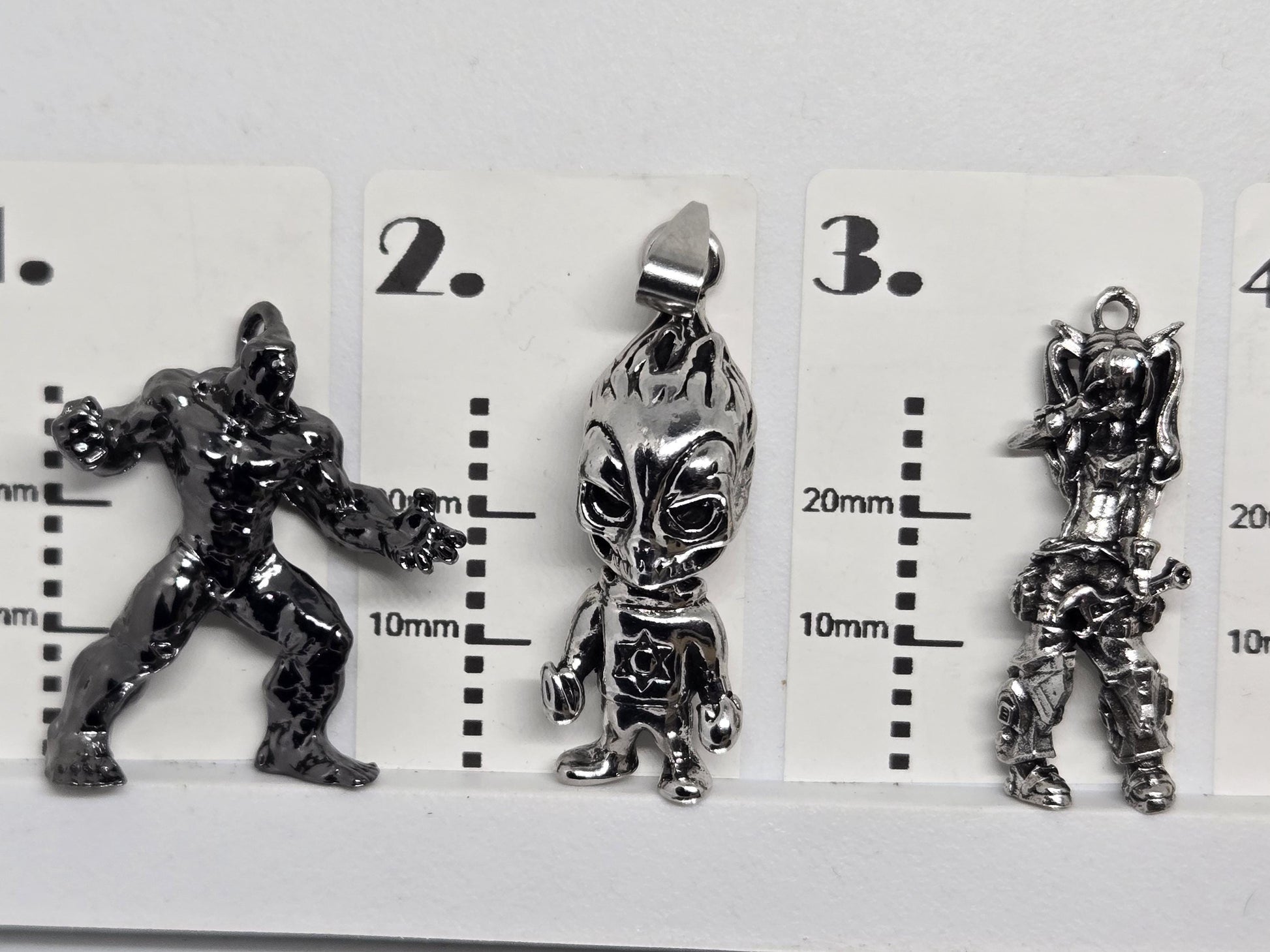Grim Reaper Pendant Charm: Dark Goth Skull for DIY Jewelry | Beads for Jewelry Making | DIY Bracelet Earring Supply