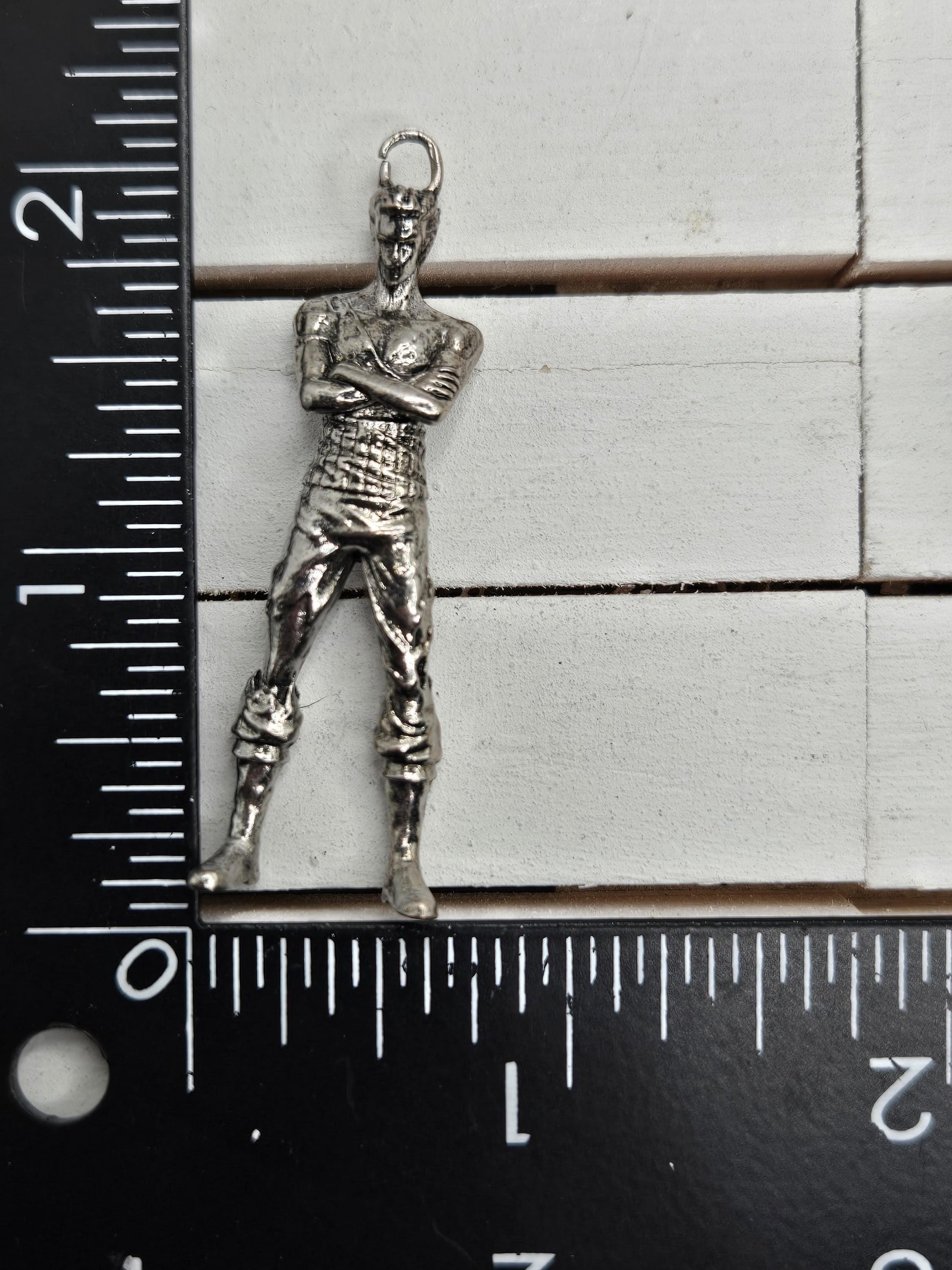 Silver Plated Fantasy Pendant - Gothic Baroque Design for Crafting | Beads for Jewelry Making | DIY Bracelet Earring Supply