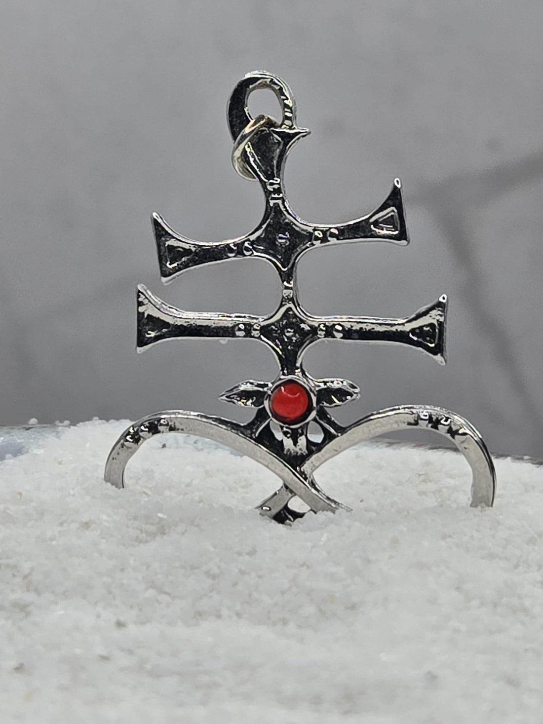 Gothic Silver Skeleton Pendant, Skull Charm (Bag or Car Accessory) | Beads for Jewelry Making | DIY Bracelet Earring Supply