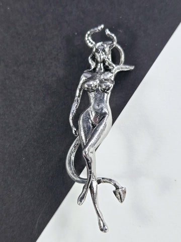Gothic Angel Wing Pendant - Silver Plated Metal Charm | Beads for Jewelry Making | DIY Bracelet Earring Supply