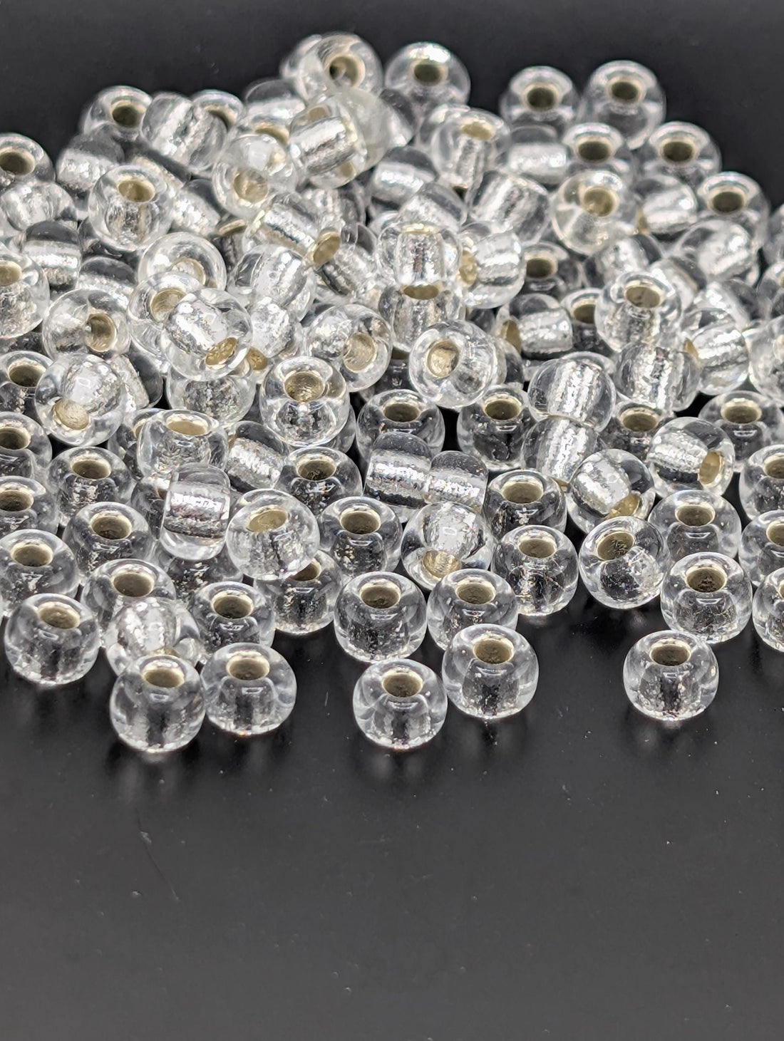 6-0001:Crystal T/Sl-Miyuki Rocaille 6/0