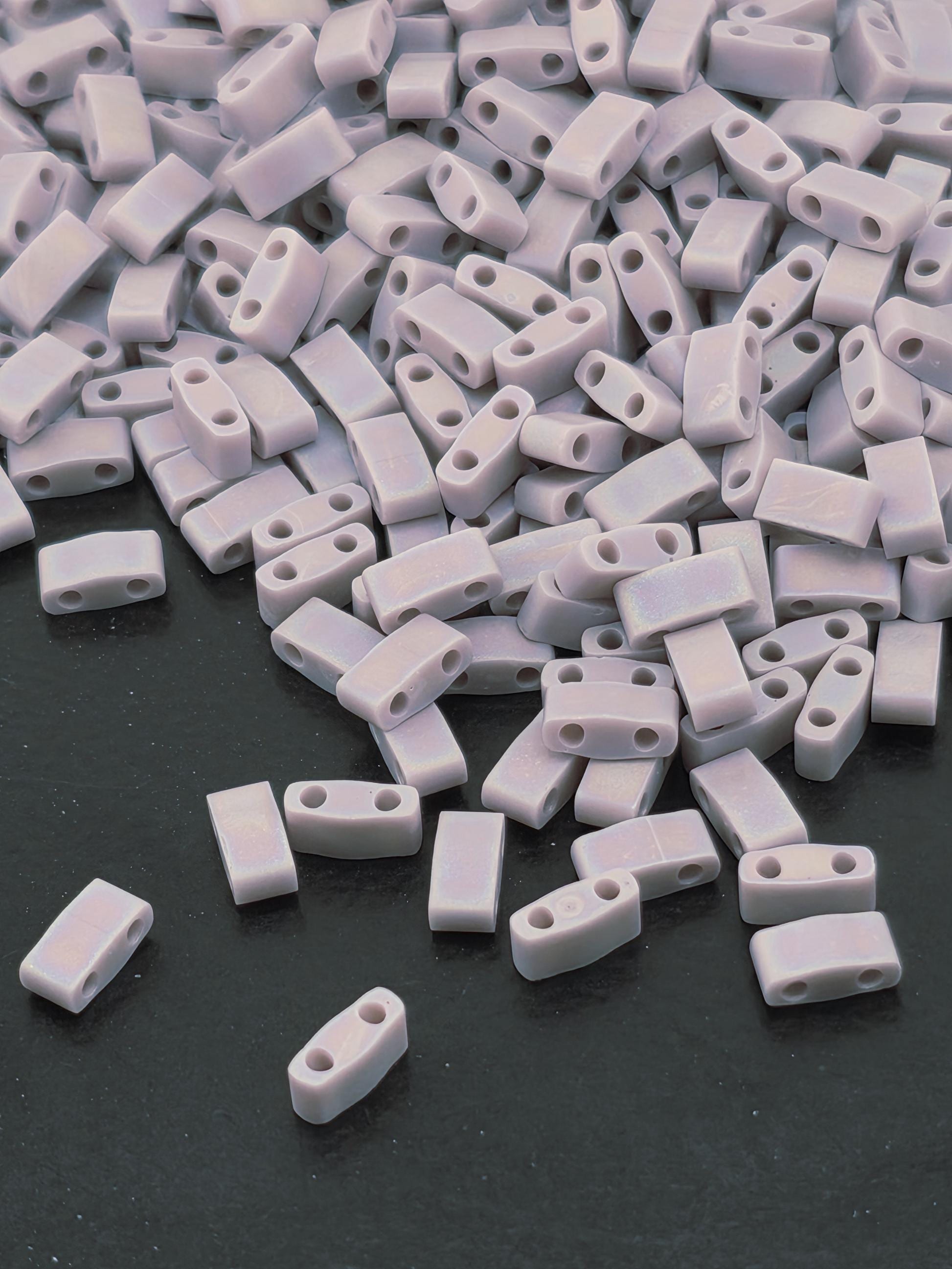 HTL0410FR-Miyuki Half-TIla Beads:Dusky Lavender O/MA/R (7.5g pkg)