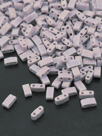 HTL0410FR-Miyuki Half-TIla Beads:Dusky Lavender O/MA/R (7.5g pkg)