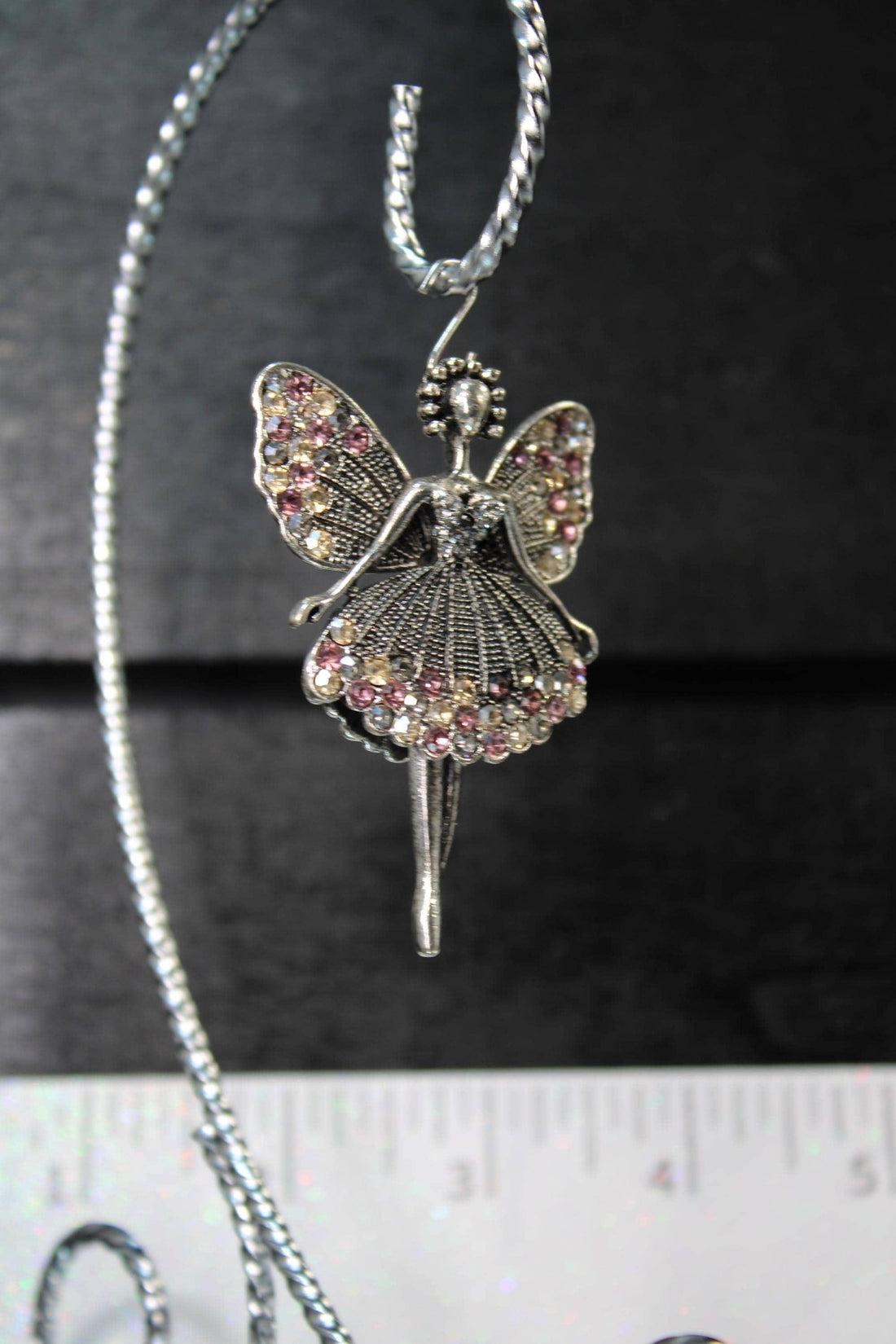 Ballet Jewelry Pendant: Silver Plated, Elegant Dance Charm - Lightweight