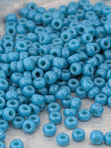 8-4483:Tiffany Blue Dc/O(D)-Miyuki Rocaille 8/0