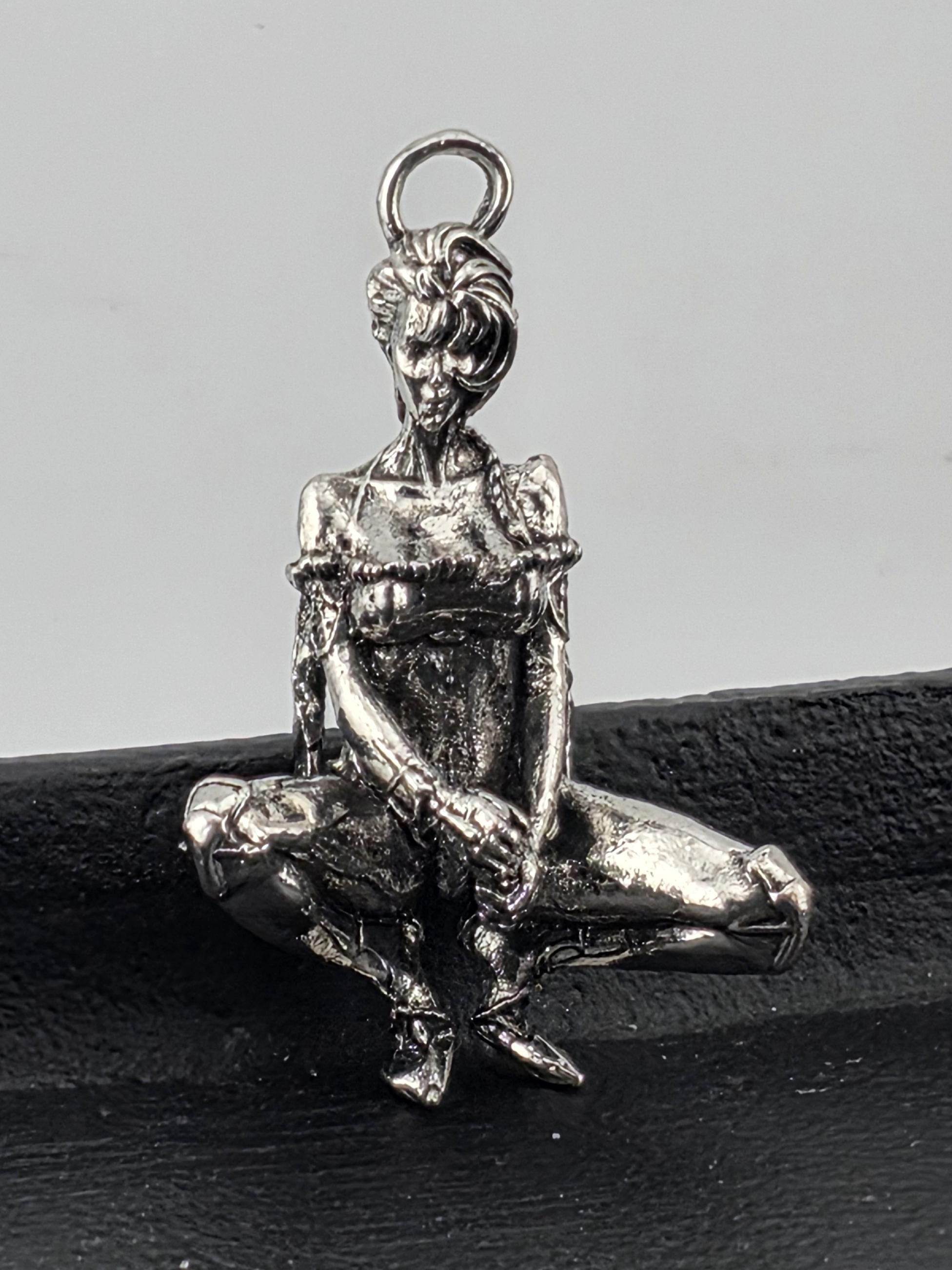 Metal Pendant, Silver Plated Angel Wing | Zinc Alloy | DIY Jewelry Charm