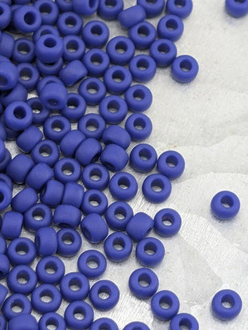 Miyuki Seed Beads 11/0: Cobalt Blue Opaque, 20g Pack