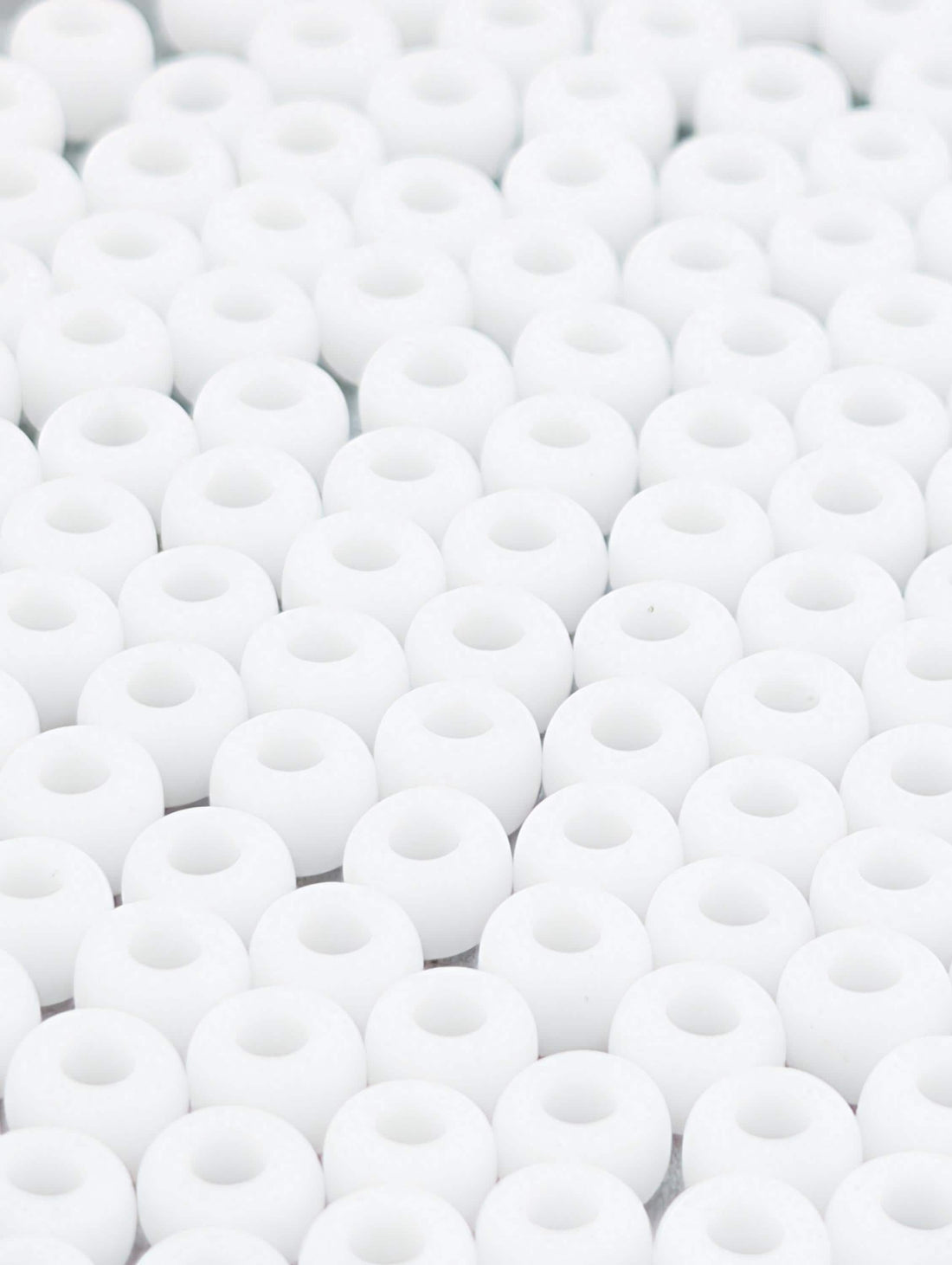 6-0402F:White O/MA-Miyuki Rocaille 6/0 (20g pkg ~240 pcs)