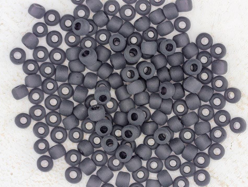Matsuno Seed Beads: Matte Amethyst Purple - Size 6, 15g Approx 180 pcs