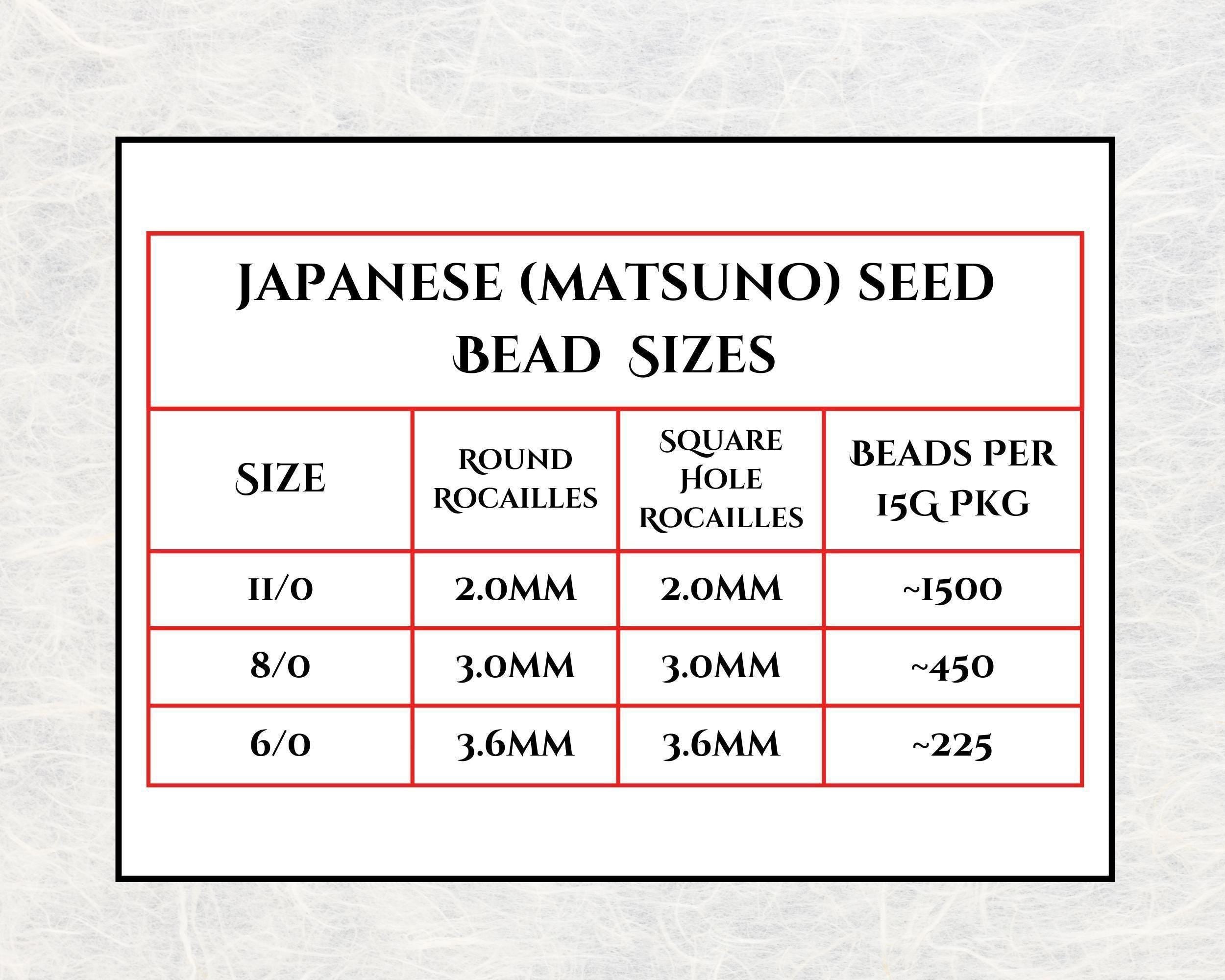 Matsuno Seed Beads, Yellow Translucent Matte (Size 6, 15g ~180 pcs)