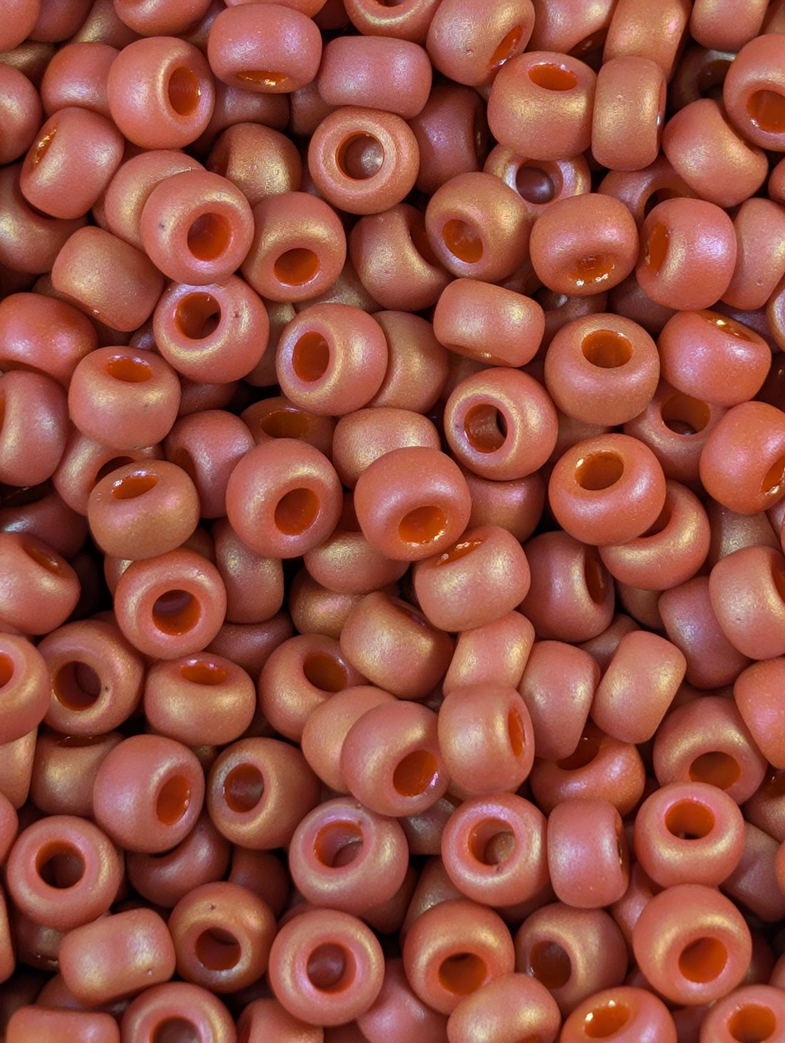 Punch Opaque Matte Glazed Rainbow Miyuki Rocaille Size 8/0 (20g pkg)