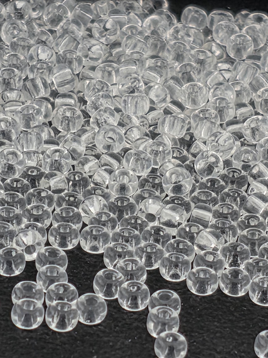 Crystal Transparent Miyuki Rocaille Size 8/0 (20g pkg)