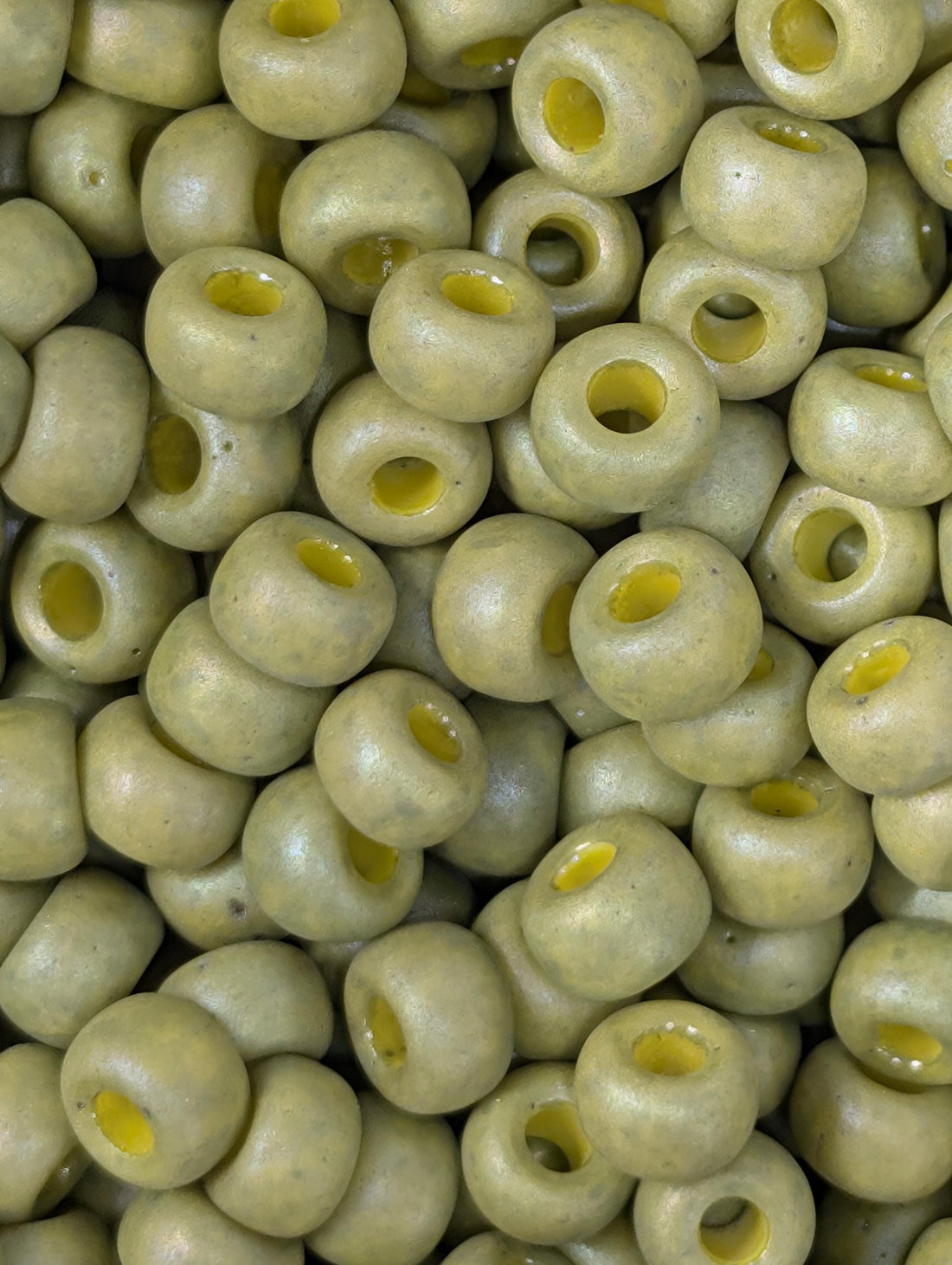 Sprout Opaque Matte Glazed Rainbow Miyuki Rocaille Size 8/0 (20g pkg)