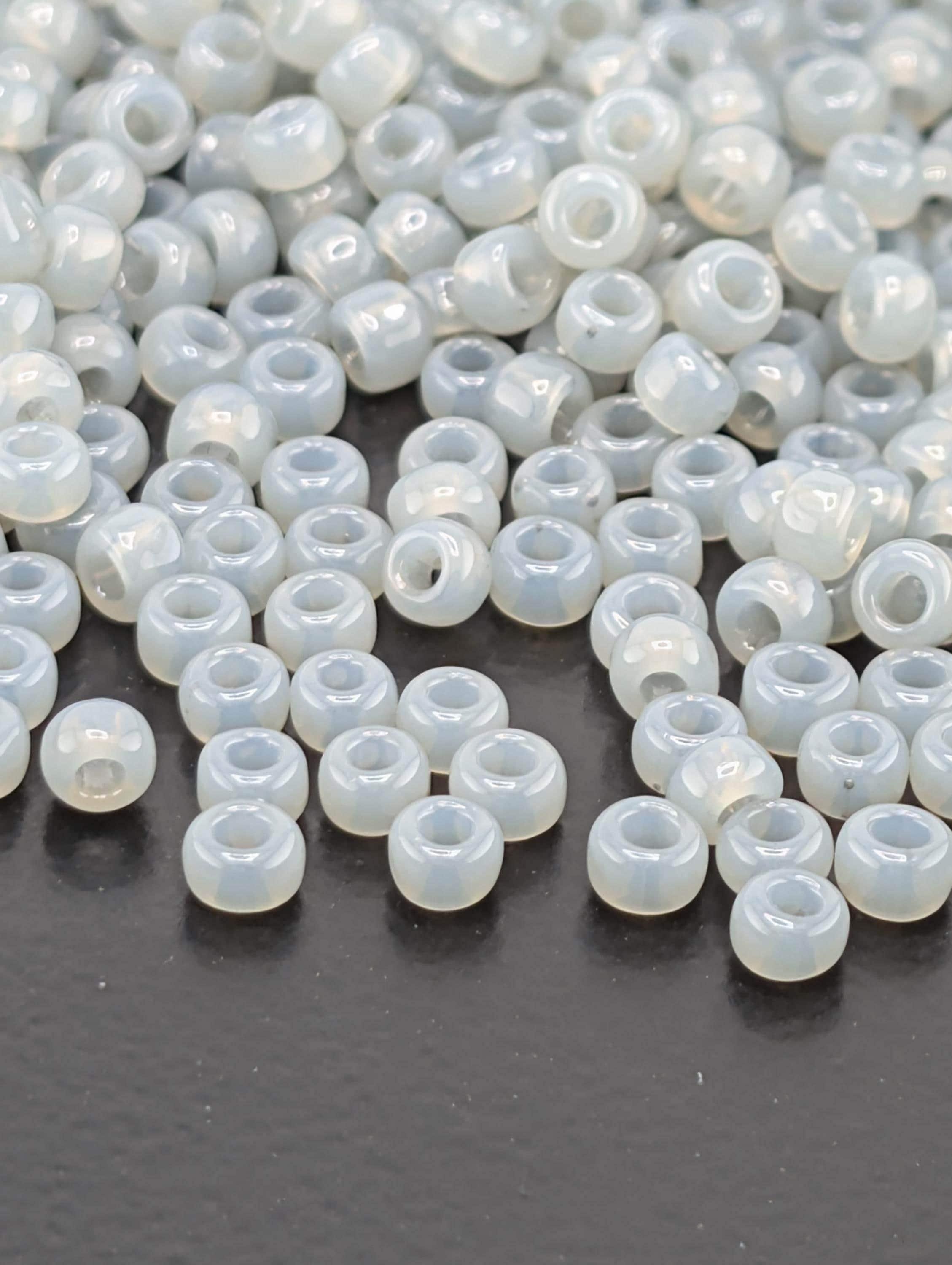 Translucent Gray Size 8/0 Toho Round 2.5" tube