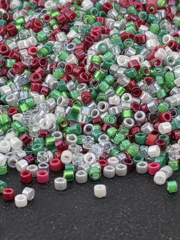 Miyuki Delica Seed Beads Delica Bead Mix "Sleigh Bells" (Size 11, 7 grams, ~1300 beads)
