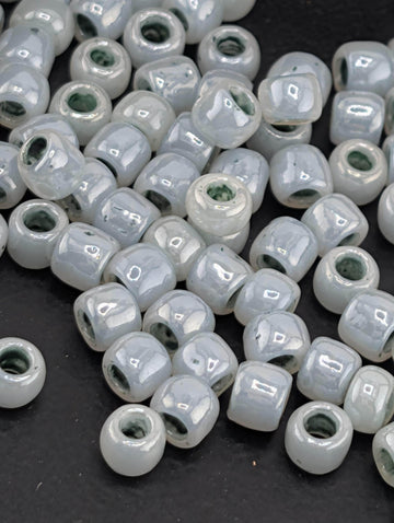 Toho Japanese Seed Beads, Size 6/0: Seafoam Luster, 2.5" Tube ~8-9g