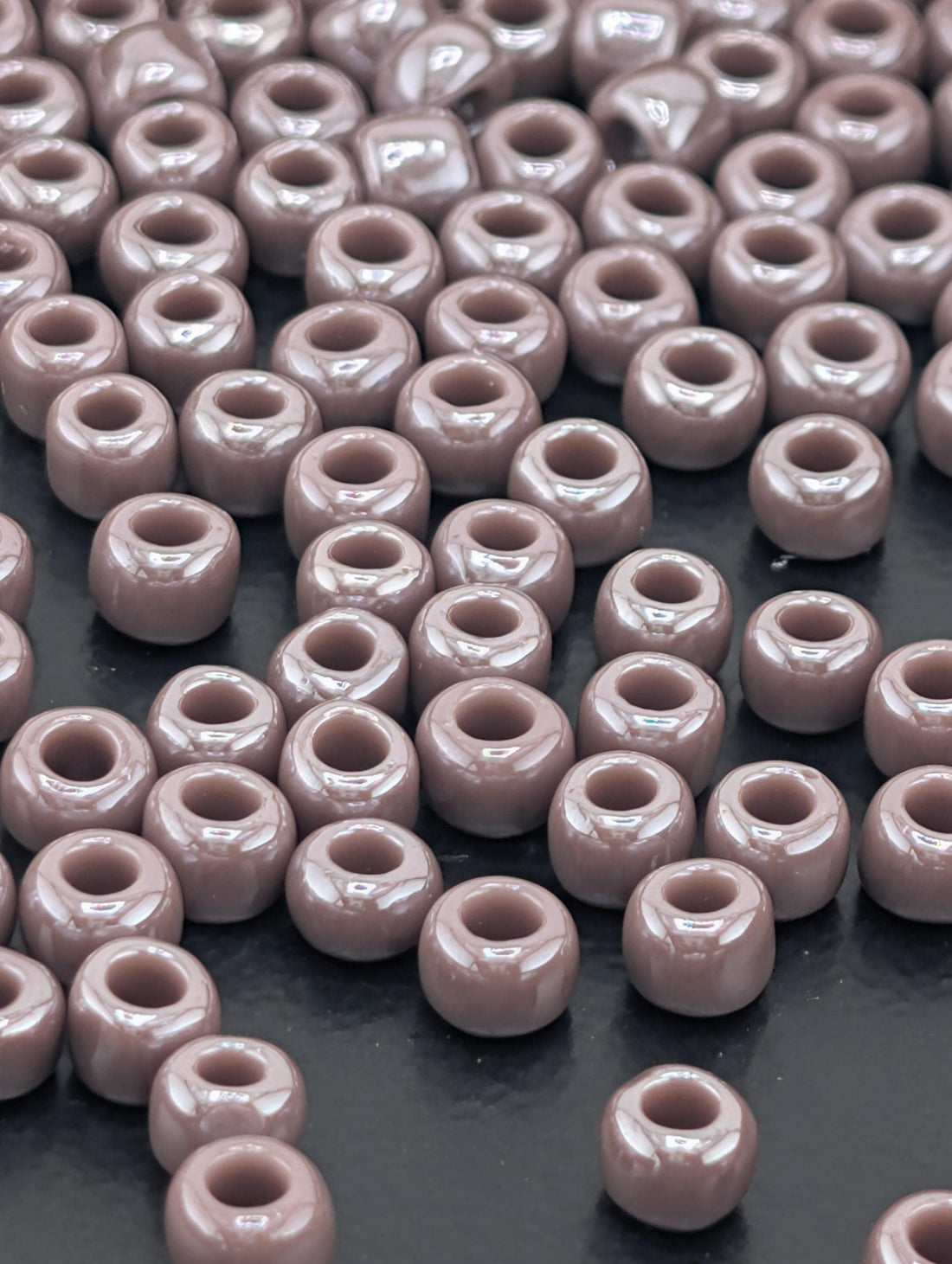 Toho Japanese Seed Beads: Lavender Opaque Lustered (Size 6/0, 2.5-Inch Tube)