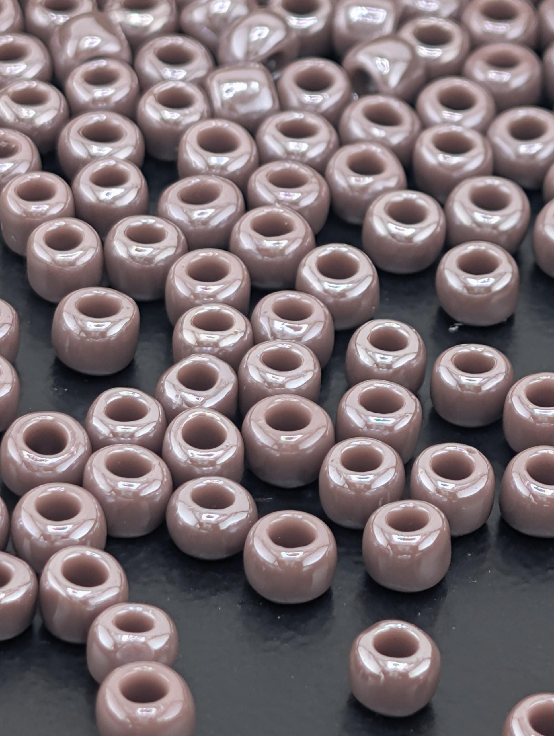 Toho Japanese Seed Beads: Lavender Opaque Lustered (Size 6/0, 2.5-Inch Tube)