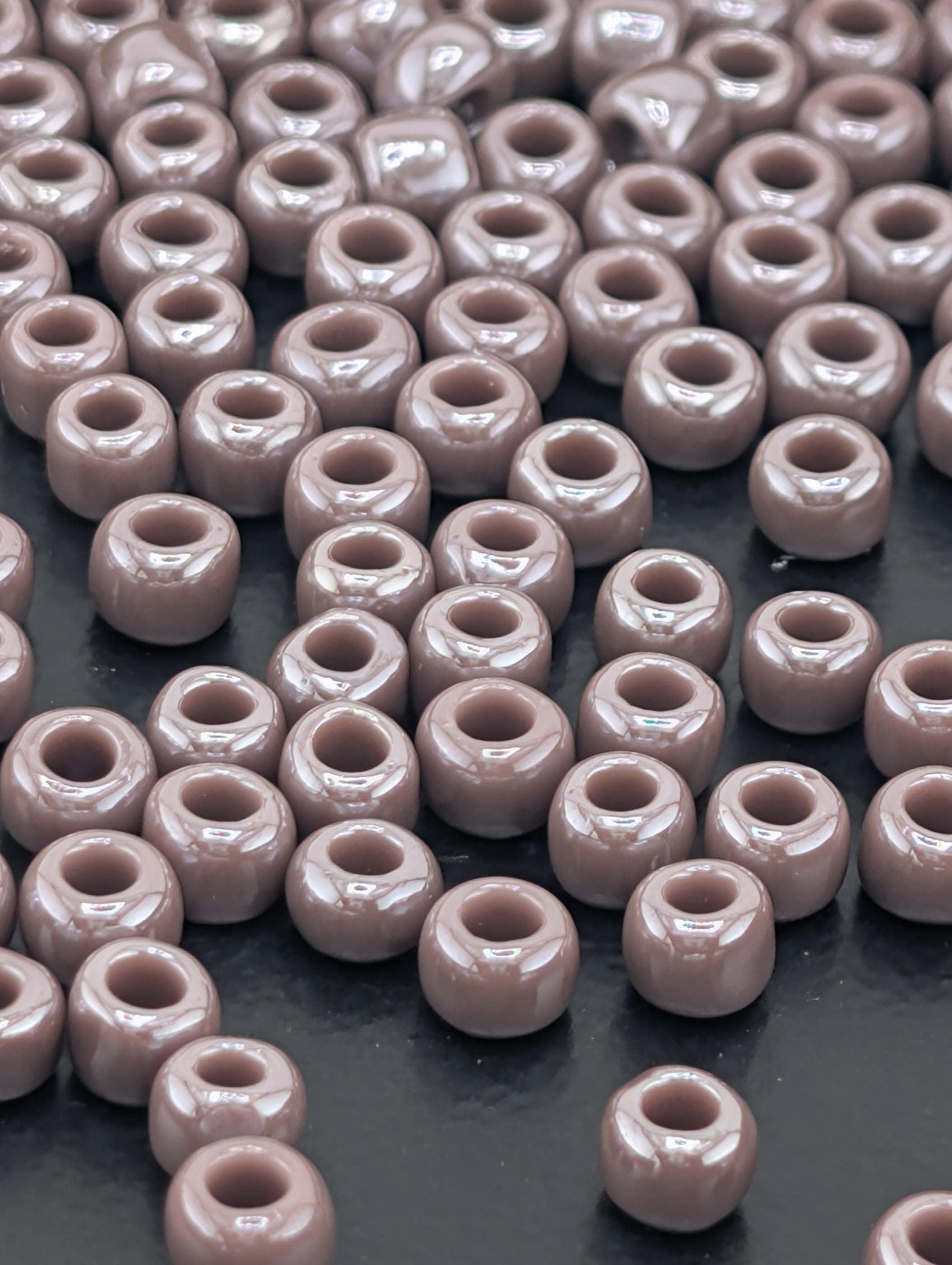 Toho Japanese Seed Beads: Lavender Opaque Lustered (Size 6/0, 2.5-Inch Tube)