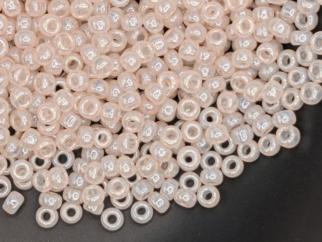 Dusky Mauve Miyuki Seed Beads 11/0: 20g Glass Rocailles