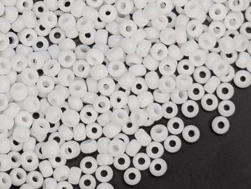 11-0402 Miyuki Rocaille 11/0 | White Opaque 20g