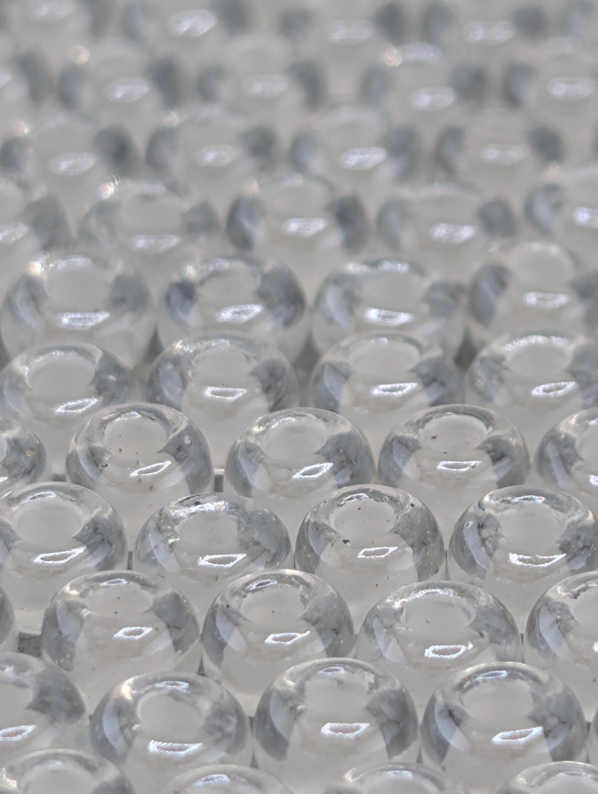 6-1104:Crystal/White ICL-Miyuki Rocaille 6/0 (20g pkg ~240 pcs)