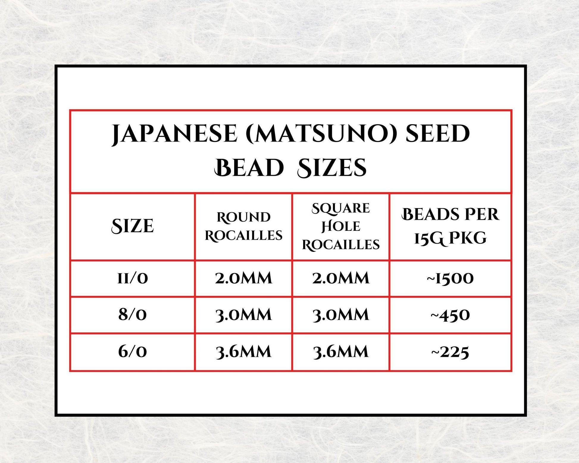 Matsuno Seed Beads: Frosted Rainbow Root Beer - Size 6, 15g Package