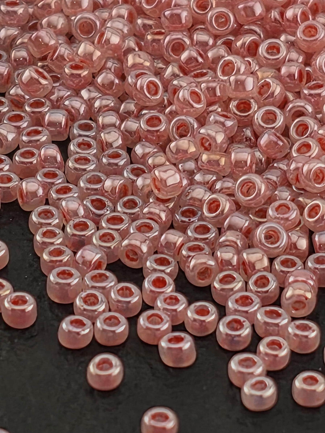 1736SB Opaque Ceylon Pastel Pink 11/0 Round Matsuno Seed Beads (15g, ~1650 pcs)