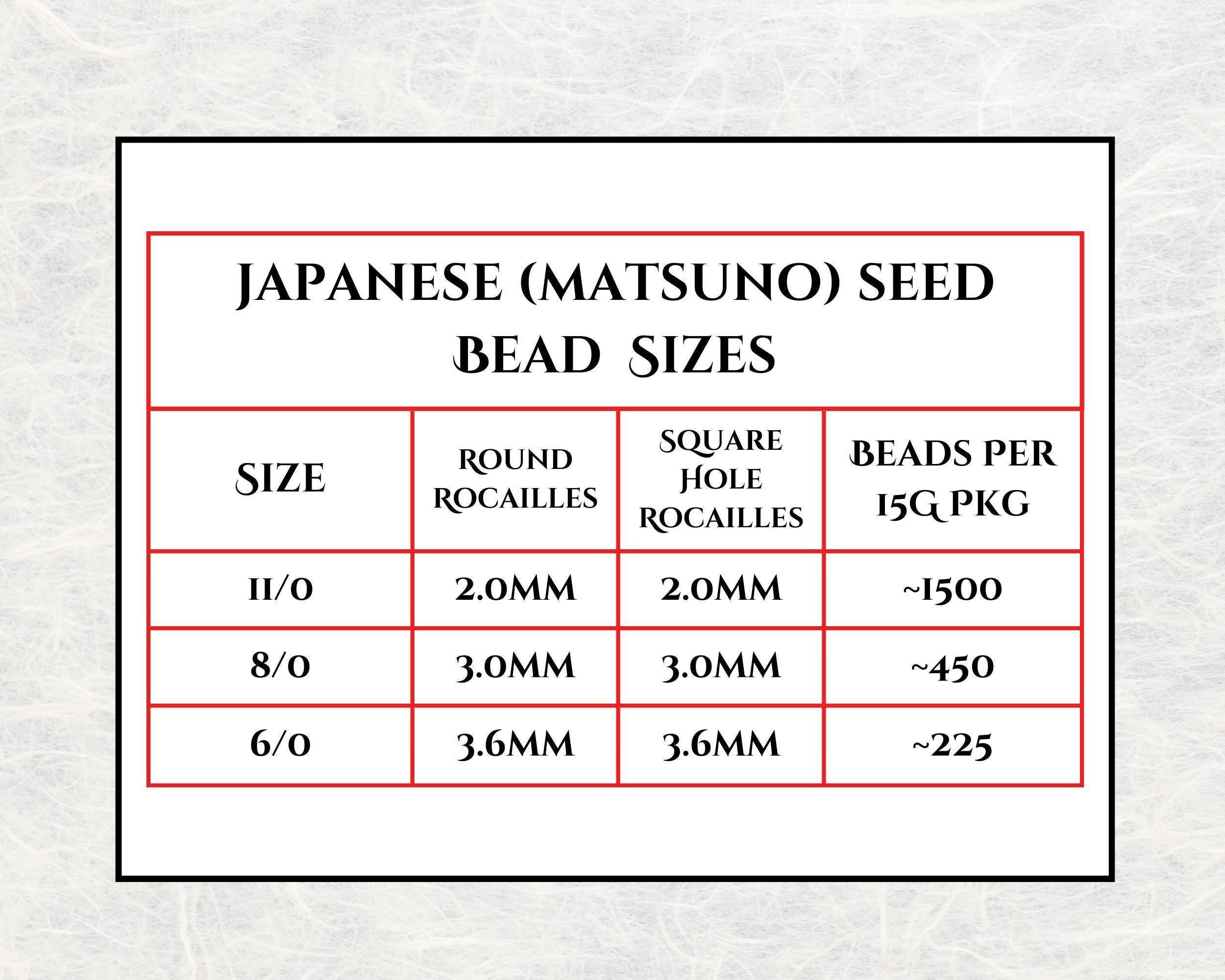 1790SB Opaque Orange 11/0 Round Matsuno Seed Beads (15g, ~1650 pcs)