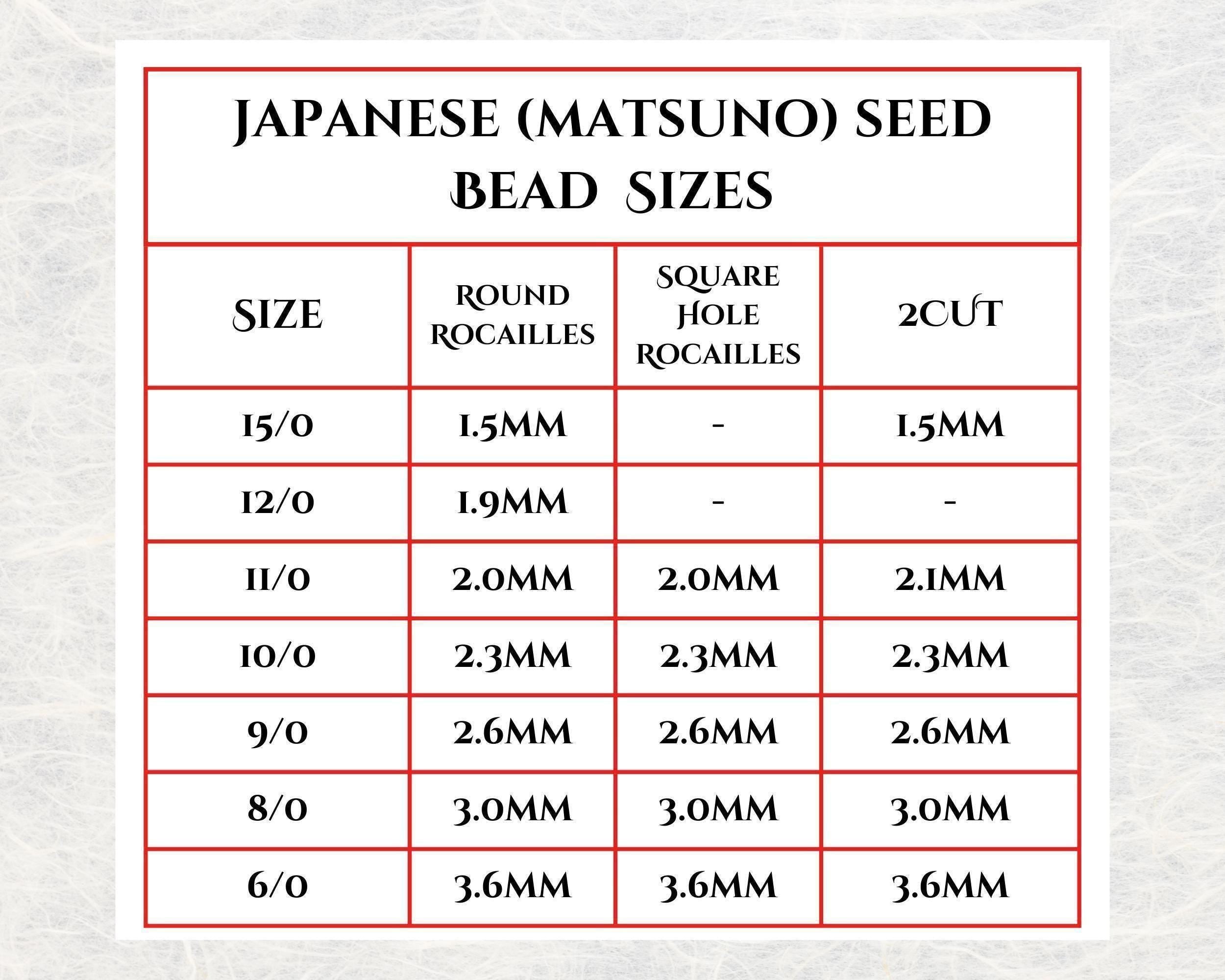 Matsuno Seed Beads: Opaque Matte Dark Yellow, Size 6, 15g Pack