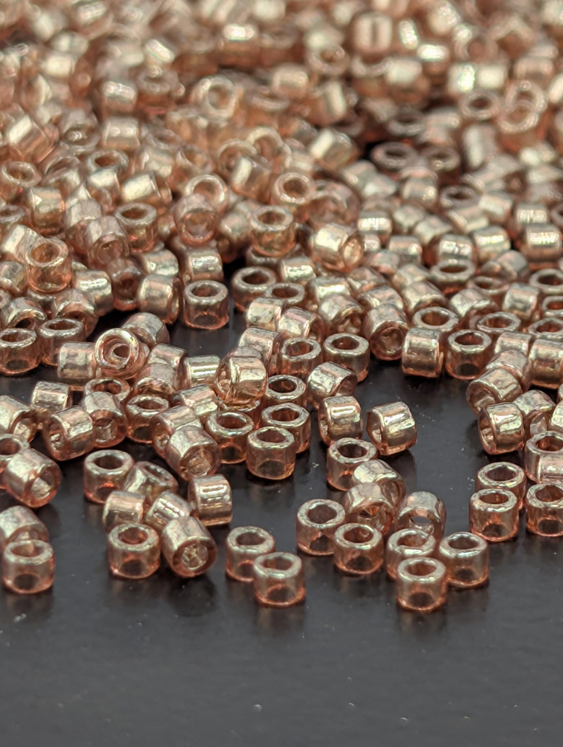 DB0102 Faded Rose Gold Miyuki Delica 11/0 Seed Beads - 7 gram tube