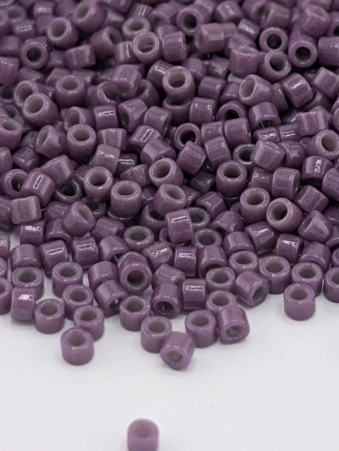 DB2360 Miyuki Delica Seed Beads Regal Purple (Size 11, 7 grams, ~1400 beads)