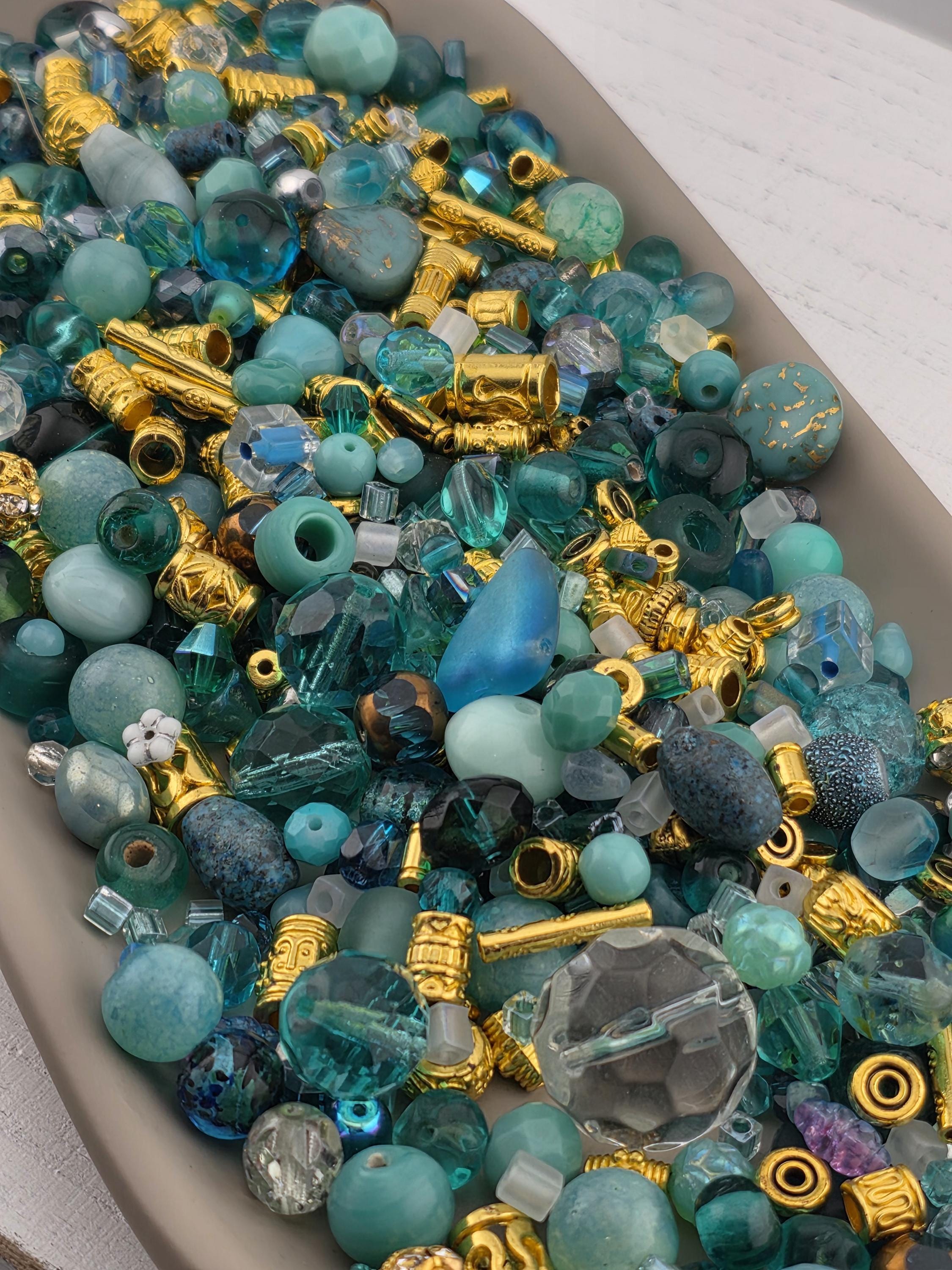 Learise Exclusive "Tidal Wave Tease" Glass Bead Soup Mix (56g Pkg)