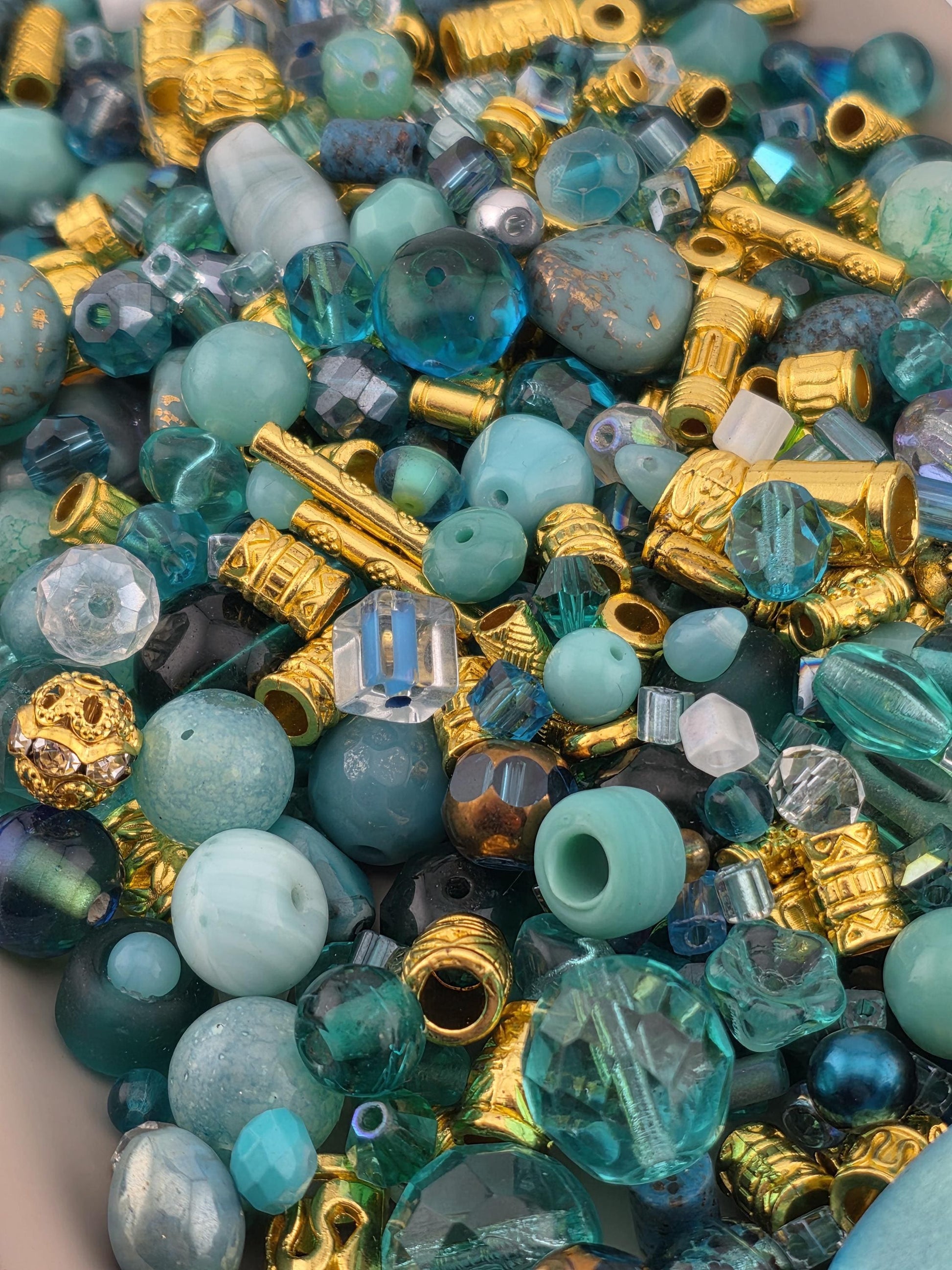 Learise Exclusive "Tidal Wave Tease" Glass Bead Soup Mix (56g Pkg)