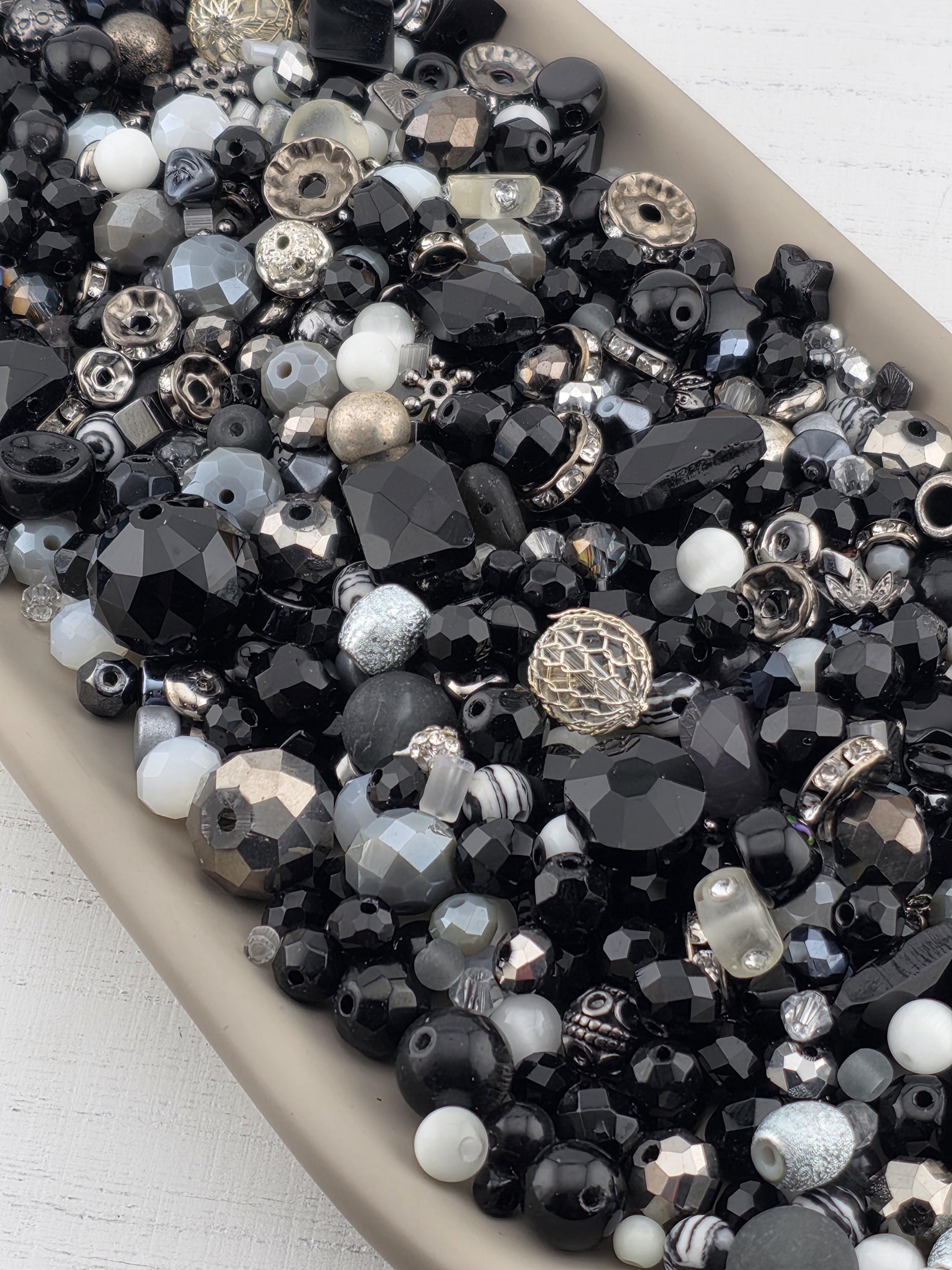 Creative Jewelry Glass Beads Mix, Czech and Green (2oz Package) | Jewelry Making Bracelet Supply | Learise Curated Mix