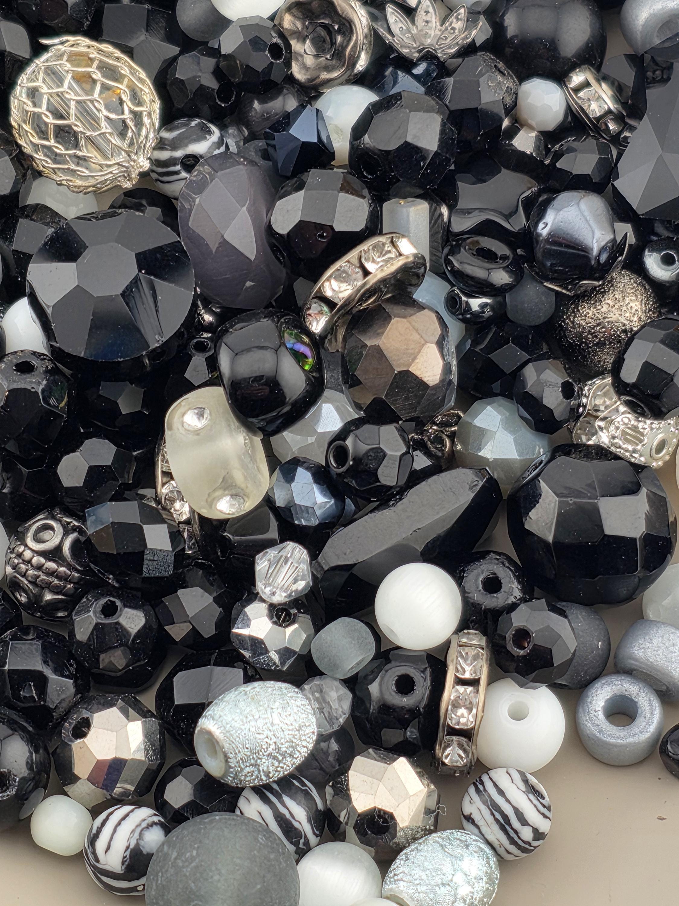 It's not all black and white Glass & Metal Bead Mix By Learise, 2oz pkg