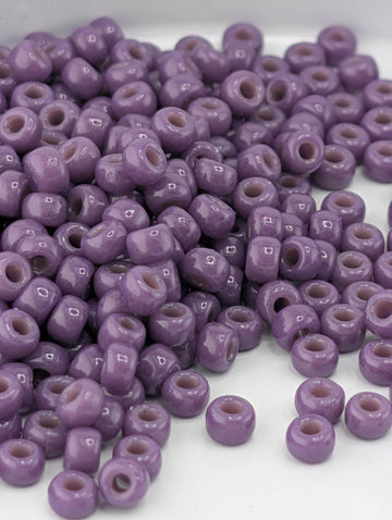 Dark Orchid Dc/O(D) Miyuki Rocaille Size 8/0 (20g pkg) | Japanese Seed Beads | Bead Weaving Embroidery Supply | DIY Jewelry